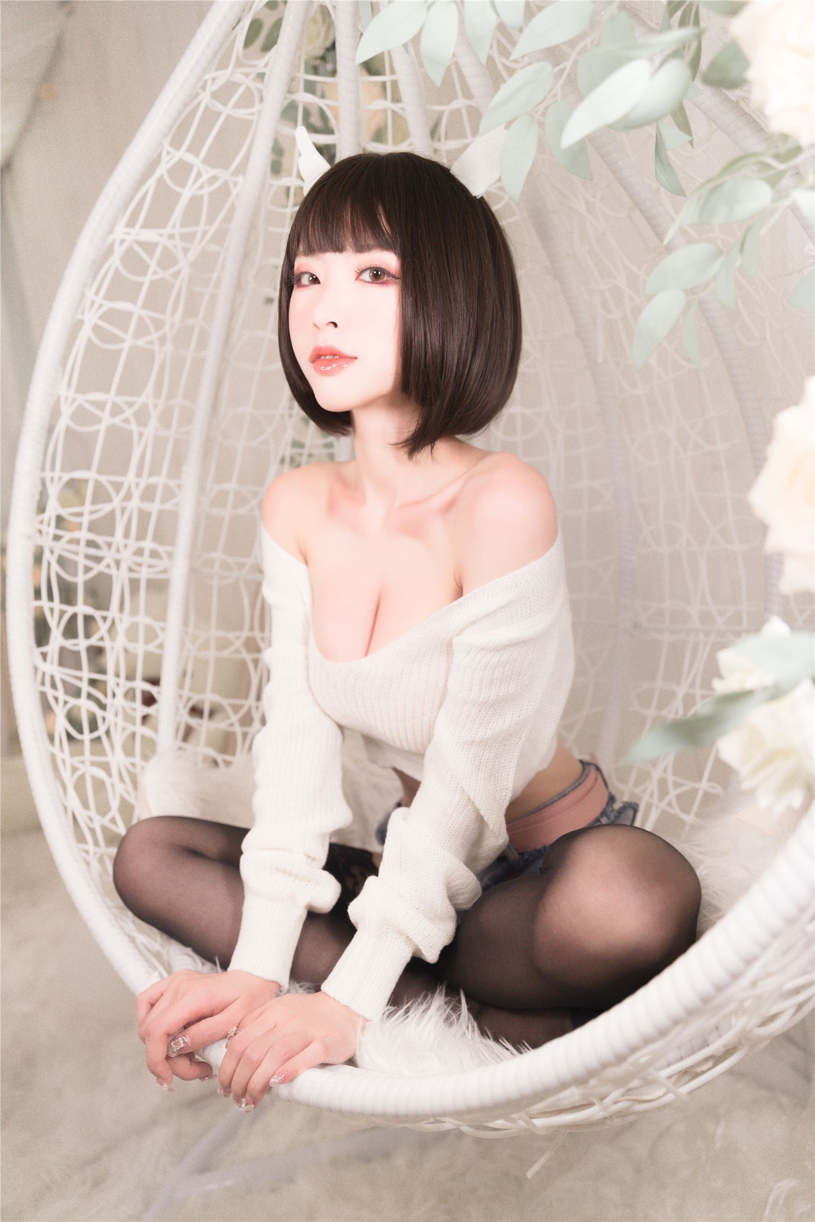 Yurai Shimizu - NO.34 White sweater(29)